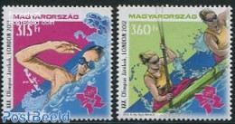 Hungary 2012 Olympic Games London 2v, Mint NH, Sport - Olympic Games - Swimming - Ungebraucht