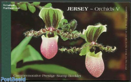 Jersey 2004 Orchids Prestige Booklet, Mint NH, Nature - Flowers & Plants - Orchids - Jersey