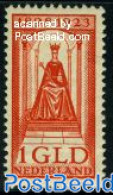 Netherlands 1923 1GLD Red, Stamp Out Of Set, Unused (hinged), History - Kings & Queens (Royalty) - Nuovi