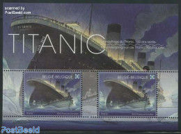 Belgium 2012 The Titanic S/s (3D), Mint NH, Transport - Various - Ships And Boats - Titanic - 3-D Stamps - Ongebruikt