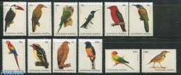 Netherlands Antilles 2002 Birds 12V, Mint NH, Nature - Birds - Parrots - Other & Unclassified