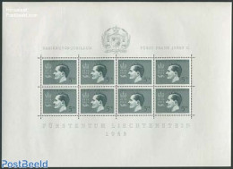 Liechtenstein 1963 Silver Jubilee M/s, Mint NH, History - Kings & Queens (Royalty) - Neufs