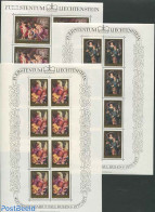 Liechtenstein 1976 P.P. Rubens 3 M/ss, Mint NH, Art - Paintings - Rubens - Unused Stamps