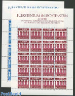 Liechtenstein 1984 Europa CEPT 2 M/ss, Mint NH, History - Europa (cept) - Art - Bridges And Tunnels - Ungebraucht