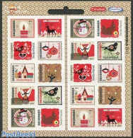 Netherlands 2011 Christmas M/s With Logo Kruidvat/Trekpleister, Mint NH, Religion - Christmas - Nuovi