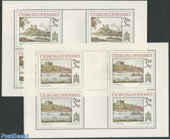 Czechoslovkia 1979 Bratislava 2 M/ss, Mint NH, Transport - Ships And Boats - Art - Castles & Fortifications - Otros & Sin Clasificación