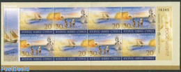 Cyprus 2004 Europa, Vacation Booklet, Mint NH, History - Transport - Various - Europa (cept) - Stamp Booklets - Ships .. - Nuevos