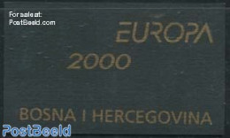 Bosnia Herzegovina 2000 Europa Booklet, Mint NH, History - Various - Europa (cept) - Stamp Booklets - Joint Issues - Sin Clasificación