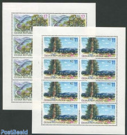 Czech Republic 1999 Europa, National Parks 2 M/s, Mint NH, History - Nature - Europa (cept) - National Parks - Altri & Non Classificati