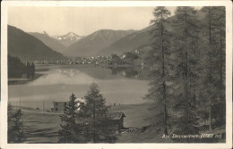 11353729 Davos GR Blick Ueber Den Davosersee Davos - Sonstige & Ohne Zuordnung