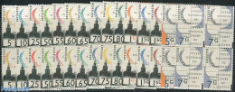 Netherlands 1989 Cour De Justice Int. 15v, Blocks Of 4 [+], Mint NH - Ongebruikt