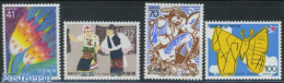 Japan 1991 Stamp Design Contest 4v, Mint NH - Ongebruikt
