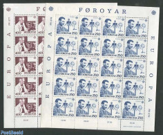 Faroe Islands 1983 Europa 2 M/ss, Mint NH, History - Science - Europa (cept) - Inventors - Autres & Non Classés