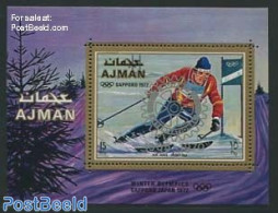 Ajman 1971 Rotary Int., Overprint S/s, Mint NH, Various - Rotary - Rotary Club