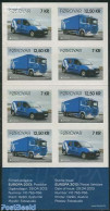 Faroe Islands 2013 Europa, Postal Transport Booklet S-a, Mint NH, History - Transport - Europa (cept) - Post - Stamp B.. - Poste