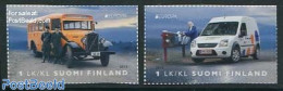 Finland 2013 Europa, Postal Transport 2v S-a, Mint NH, History - Transport - Europa (cept) - Mail Boxes - Post - Autom.. - Ungebraucht