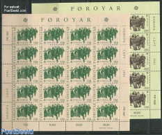 Faroe Islands 1981 Europa, Folklore 2 M/s, Mint NH, History - Various - Europa (cept) - Folklore - Altri & Non Classificati