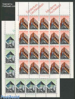 Liechtenstein 1987 Europa, 2 M/ss, Mint NH, History - Europa (cept) - Art - Modern Architecture - Unused Stamps
