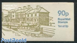 Great Britain 1978 Definitives Booklet, Grand Union Canal, Selvedge At Left, Mint NH, Transport - Stamp Booklets - Shi.. - Unused Stamps