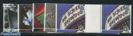 Great Britain 1996 Cinema 5v, Gutter Pairs, Mint NH, Nature - Performance Art - Poultry - Film - Autres & Non Classés