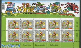 Switzerland 2006 Kasperli M/s, Mint NH, Performance Art - Music - Unused Stamps