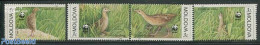 Moldova 2001 WWF, Birds 4v, Mint NH, Nature - Birds - World Wildlife Fund (WWF) - Otros & Sin Clasificación