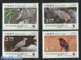 Macao 2011 WWF, Birds 4v, Mint NH, Nature - Birds - World Wildlife Fund (WWF) - Ongebruikt