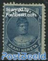 Hawaii 1882 1c, Stamp Out Of Set, Unused (hinged) - Hawai