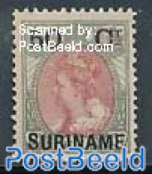 Suriname, Colony 1900 50c On 50c, Stamp Out Of Set, Unused (hinged) - Otros & Sin Clasificación