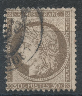 Lot N°83423   N°56, Oblitéré Cachet à Date De PARIS "R. Taibout" - 1871-1875 Cérès