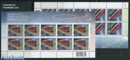 Switzerland 2010 Railways 2 M/ss, Mint NH, Transport - Railways - Nuovi