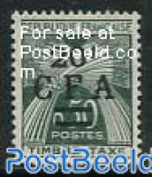 Reunion 1962 Postage Due 1v, Unused (hinged) - Autres & Non Classés