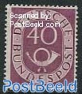 Germany, Federal Republic 1951 40pf, Stamp Out Of Set, Unused (hinged) - Ungebraucht