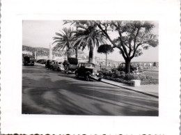 Photographie Photo Vintage Snapshot Amateur Automobile Voiture Auto 06 Nice ? - Coches