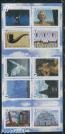 Belgium 2014 Rene Magritte 10v S-a In Foil Booklet, Mint NH, Health - Nature - Smoking & Tobacco - Birds - Stamp Bookl.. - Ongebruikt