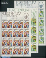 Liechtenstein 1988 European Space In Landscape 3 M/ss, Mint NH, History - Europa Hang-on Issues - Unused Stamps