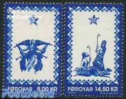 Faroe Islands 2014 Christmas 2v, Mint NH, Religion - Christmas - Religion - Navidad