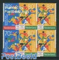 Netherlands 1993 Olympic Youth Days 2v, Blocks Of 4 [+], Mint NH, Sport - Sport (other And Mixed) - Neufs