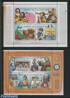 Sweden 2006 Children Television 2 S/s, Mint NH, Performance Art - Radio And Television - Art - Children's Books Illust.. - Unused Stamps