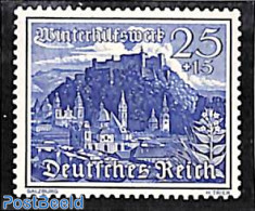 Germany, Empire 1939 25+15pf, Stamp Out Of Set, Mint NH, Art - Castles & Fortifications - Ungebraucht