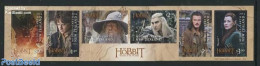 New Zealand 2014 The Hobbit 6v S-a, Mint NH, Performance Art - Film - Movie Stars - Art - Science Fiction - Unused Stamps