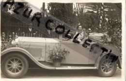 SUPERBE VOITURE. BATAILLE DE FLEURS A NICE - Voitures De Tourisme