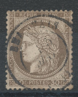 Lot N°83424   Variété/n°56, Oblitéré Cachet à Date, Filet EST - 1871-1875 Ceres
