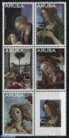 Aruba 2015 Botticelli 5v+tab [++], Mint NH, Art - Paintings - Autres & Non Classés