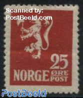 Norway 1922 25o, Stamp Out Of Set, Mint NH - Ongebruikt