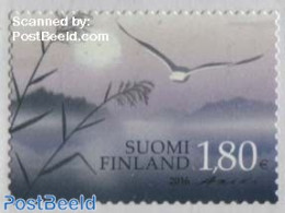 Finland 2016 Mourning Stamps 1v S-a, Mint NH, Nature - Birds - Unused Stamps