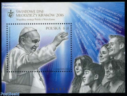 Poland 2016 World Youth Day S/s, Joint Issue Vatican, Mint NH, Religion - Various - Pope - Religion - Joint Issues - Ongebruikt