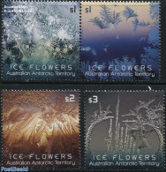 Australian Antarctic Territory 2016 Ice Flowers 4v (2v+[+]), Mint NH - Andere & Zonder Classificatie