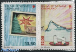 Greenland 2016 Christmas 2v S-a, Mint NH, Religion - Christmas - Unused Stamps
