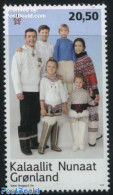 Greenland 2016 Crown Prince Copper Wedding 1v, Mint NH, History - Kings & Queens (Royalty) - Unused Stamps